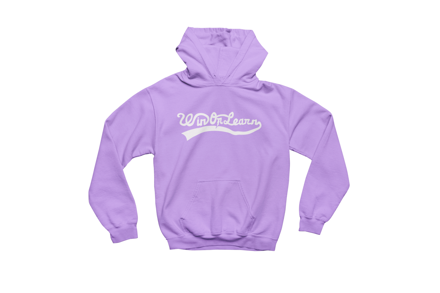 Win Or Learn Signature Hoodie - Lilac