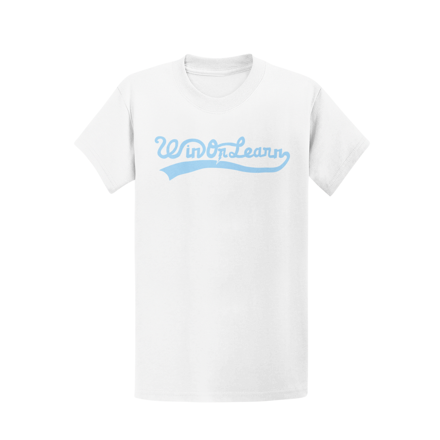 Short sleeve Swoosh logo tee (Columbia blue)