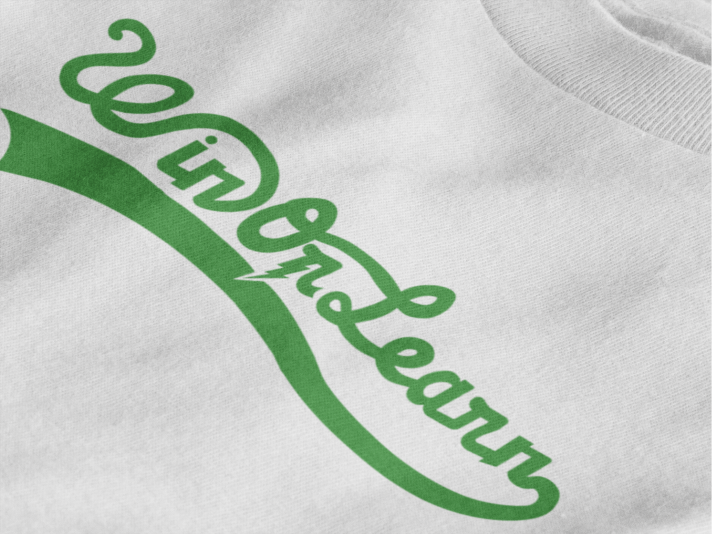 Short sleeve Swoosh logo tee (green)
