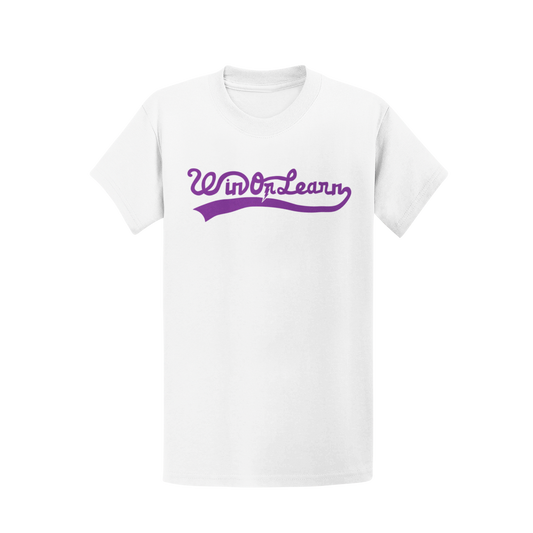 Short sleeve Swoosh logo tee (purple)