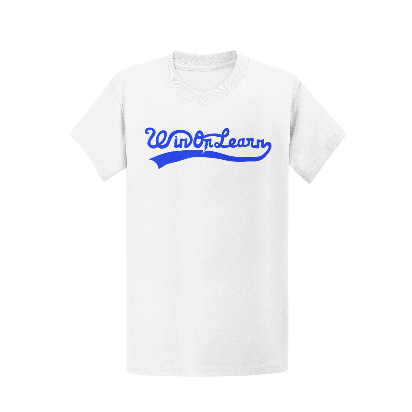 Short sleeve Swoosh logo tee (blue)